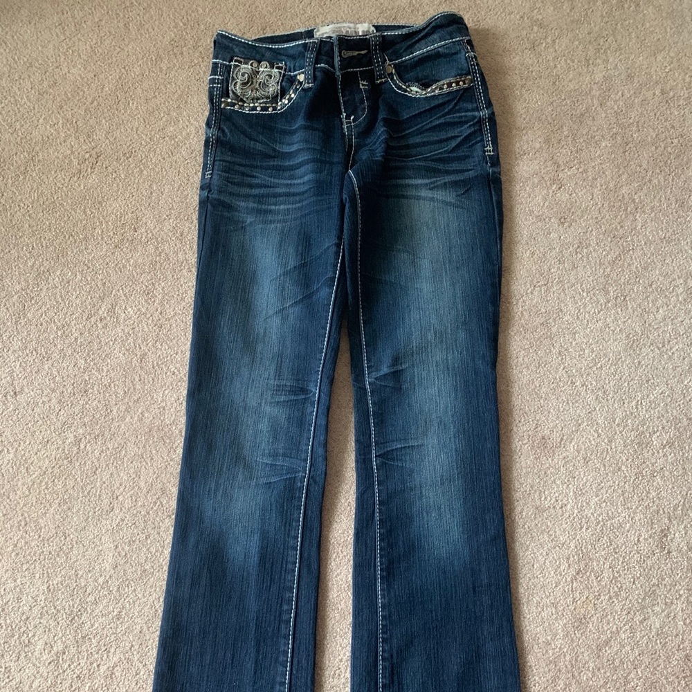 Hydraulic Bootcut Jeans.